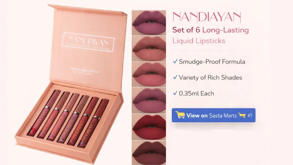 Nandiayan lipstick set